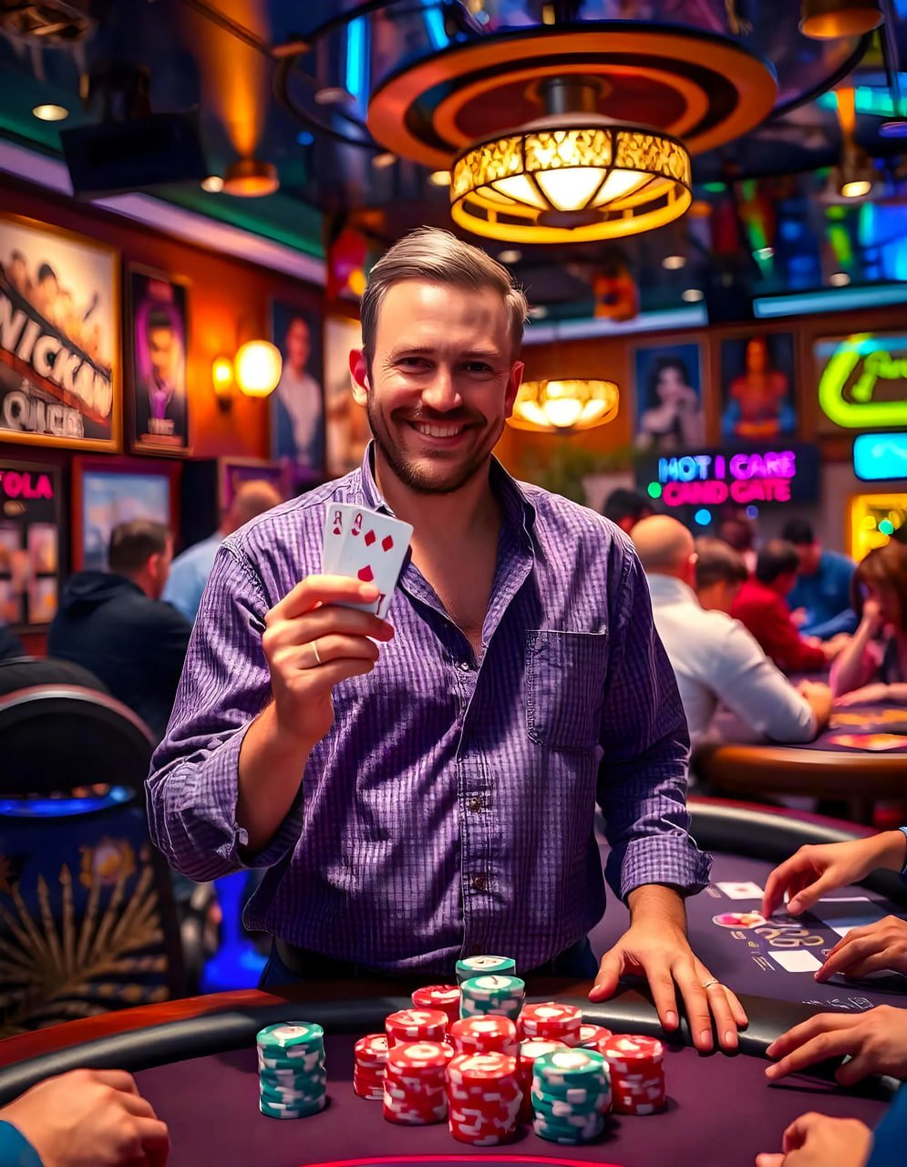 Mesin slot online dengan warna-warni cerah dan fitur bonus eksotik yang menarik pemain